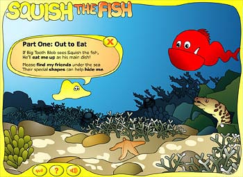 Figure 6. Scene from Squish the Fish